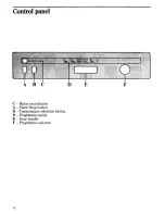 Preview for 4 page of Zanussi DP500 Use And Care Instructions Manual