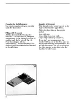 Preview for 16 page of Zanussi DP500 Use And Care Instructions Manual