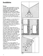 Preview for 4 page of Zanussi DR 83/L Instructions For The Use And Care