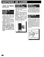 Предварительный просмотр 18 страницы Zanussi DR 89/3T Instruction Booklet