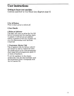 Preview for 11 page of Zanussi DS 16 TCR Instructions For Use And Care Manual