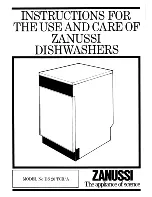 Preview for 1 page of Zanussi DS 20 TCA Instructions For Use And Care Manual