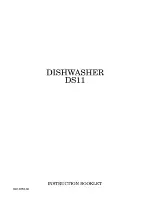 Zanussi DS11 Instruction Booklet preview