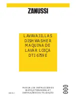 Preview for 1 page of Zanussi DTI 6759 E Instruction Booklet