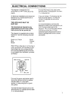 Предварительный просмотр 8 страницы Zanussi DU 4100 Instruction Booklet