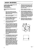 Предварительный просмотр 10 страницы Zanussi DVi 35 Instructions For Use And Care Manual