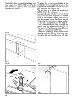 Preview for 14 page of Zanussi DVi 42 Instructions For The Use And Care