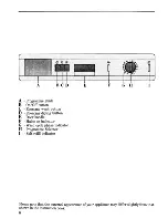 Предварительный просмотр 6 страницы Zanussi DW 66 TCB Instructions For Use And Care Manual