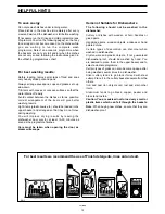 Предварительный просмотр 12 страницы Zanussi DW 911 Instruction Booklet