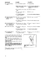 Preview for 22 page of Zanussi DW 920 Instruction Booklet