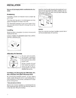 Preview for 4 page of Zanussi DW927 Instruction Booklet