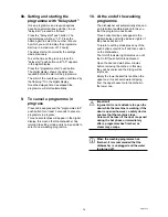 Preview for 16 page of Zanussi DWS 6907 Instruction Booklet