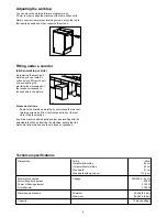 Preview for 6 page of Zanussi DWS 909 Instruction Book