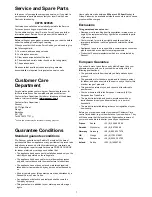 Preview for 7 page of Zanussi DWS 909 Instruction Book