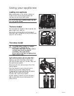 Preview for 8 page of Zanussi DWS685 Instruction Booklet