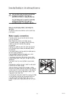 Предварительный просмотр 19 страницы Zanussi DWS685 Instruction Booklet