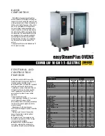 Zanussi EasySteamPlus 10 GN 1/1 Brochure & Specs preview