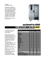 Zanussi easySteamPlus 237004 Brochure & Specs preview