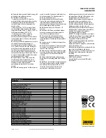 Preview for 2 page of Zanussi easySteamPlus 237005 Specifications