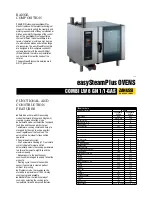 Предварительный просмотр 1 страницы Zanussi easySteamPlus 237500 Brochure & Specs