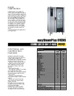 Zanussi easySteamPlus 237504 Specifications preview