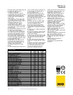 Preview for 2 page of Zanussi easySteamPlus 237504 Specifications