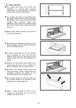 Preview for 22 page of Zanussi EDB750 Manual