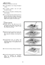 Preview for 25 page of Zanussi EDB750 Manual