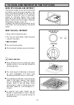 Preview for 27 page of Zanussi EDB750 Manual