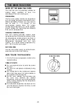 Preview for 29 page of Zanussi EDB750 Manual