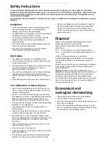 Preview for 3 page of Zanussi Electrolux DA4143 Instruction Book