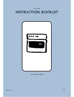 Предварительный просмотр 1 страницы Zanussi EOB 340 Instruction Booklet