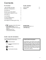 Предварительный просмотр 3 страницы Zanussi EOB 340 Instruction Booklet