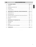 Preview for 4 page of Zanussi EUC Installation, Operation And Maintenance Manual