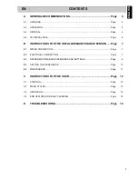 Preview for 11 page of Zanussi EUC Installation, Operation And Maintenance Manual