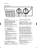 Preview for 8 page of Zanussi F 1025 User Manual