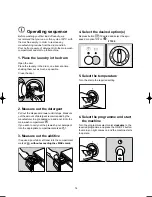 Preview for 14 page of Zanussi F 1032 Instruction Booklet