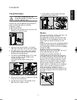 Preview for 5 page of Zanussi F 1425 User Manual