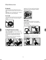 Предварительный просмотр 18 страницы Zanussi F 505 N Instruction Booklet