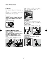 Предварительный просмотр 18 страницы Zanussi F 802 V Instruction Booklet