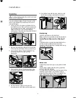 Предварительный просмотр 5 страницы Zanussi F1000 Instruction Booklet