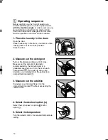 Preview for 14 page of Zanussi F802 Instruction Booklet