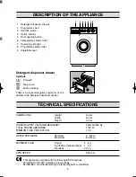 Предварительный просмотр 5 страницы Zanussi F906CN Instruction Booklet