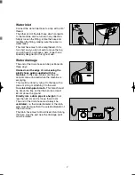 Предварительный просмотр 7 страницы Zanussi F906CN Instruction Booklet