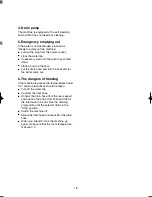 Предварительный просмотр 18 страницы Zanussi F906CN Instruction Booklet