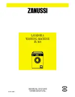 Zanussi FA 1005 User Manual preview