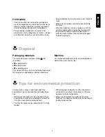 Preview for 5 page of Zanussi FA1023 User Manual