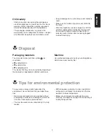 Preview for 5 page of Zanussi FA1026 User Manual