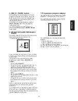 Предварительный просмотр 11 страницы Zanussi FA1031E User Manual