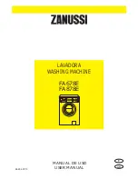 Предварительный просмотр 1 страницы Zanussi FA1084E User Manual